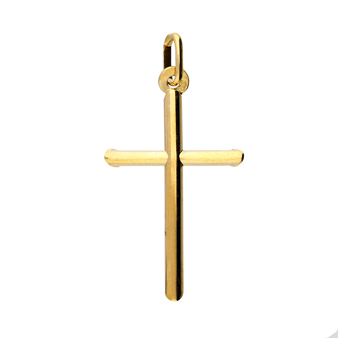 9ct Yellow Gold Small Cross perfect for marking a child's religious milestone