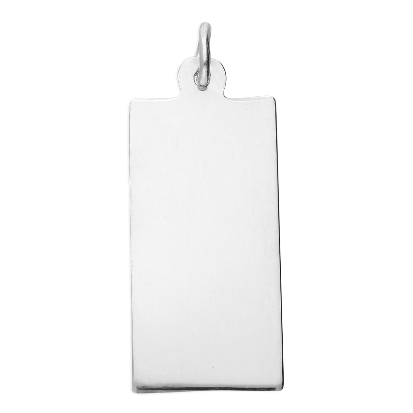 Joli Beau Sterling Silver Dog Tag St Christopher