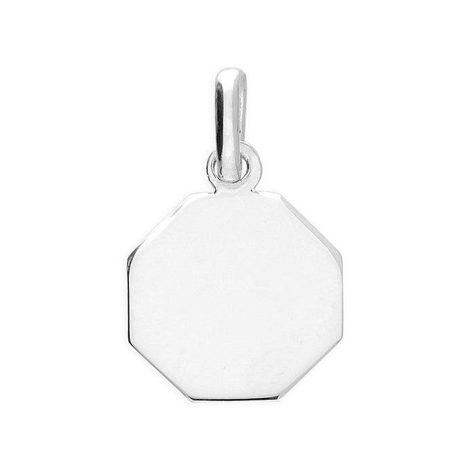 Joli Beau Sterling Silver Octagonal St Christopher