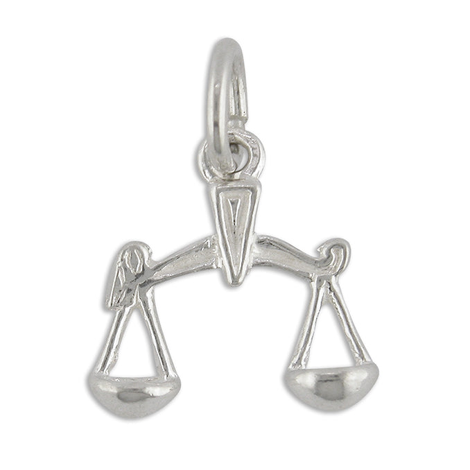 Sterling Silver Zodiac Libra Charm