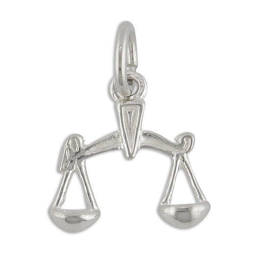 Sterling Silver Zodiac Libra Charm