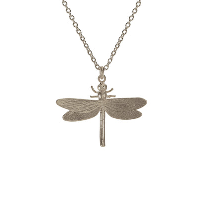 Alex Monroe Sterling Silver Dragonfly Necklace