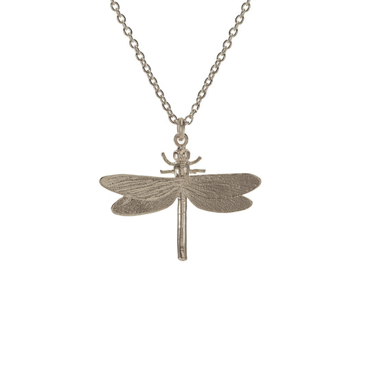 Alex Monroe Sterling Silver Dragonfly Necklace