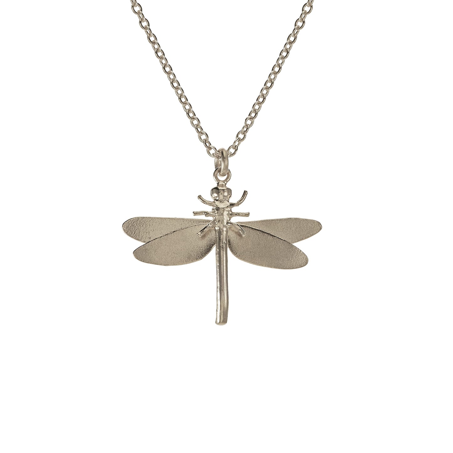 Alex Monroe Sterling Silver Dragonfly Necklace