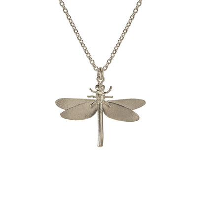 Alex Monroe Sterling Silver Dragonfly Necklace