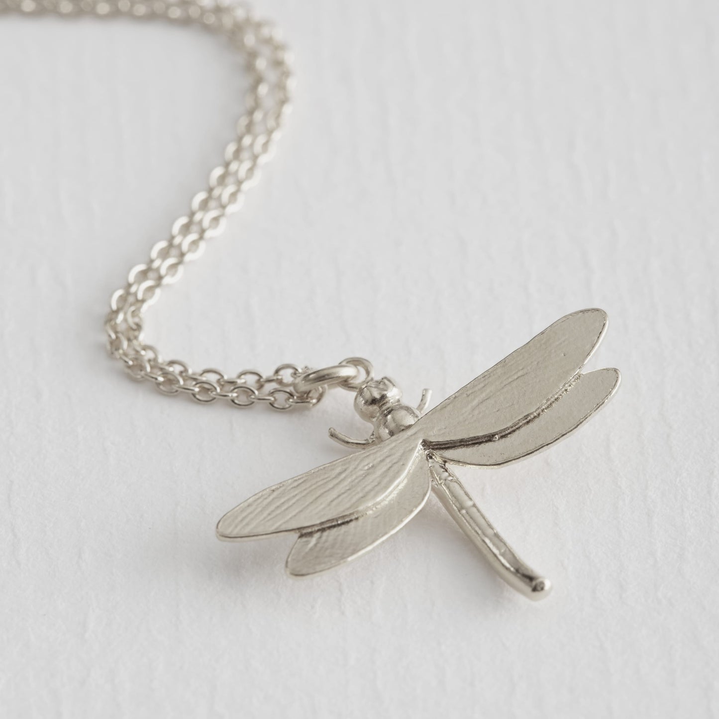 Alex Monroe Sterling Silver Dragonfly Necklace