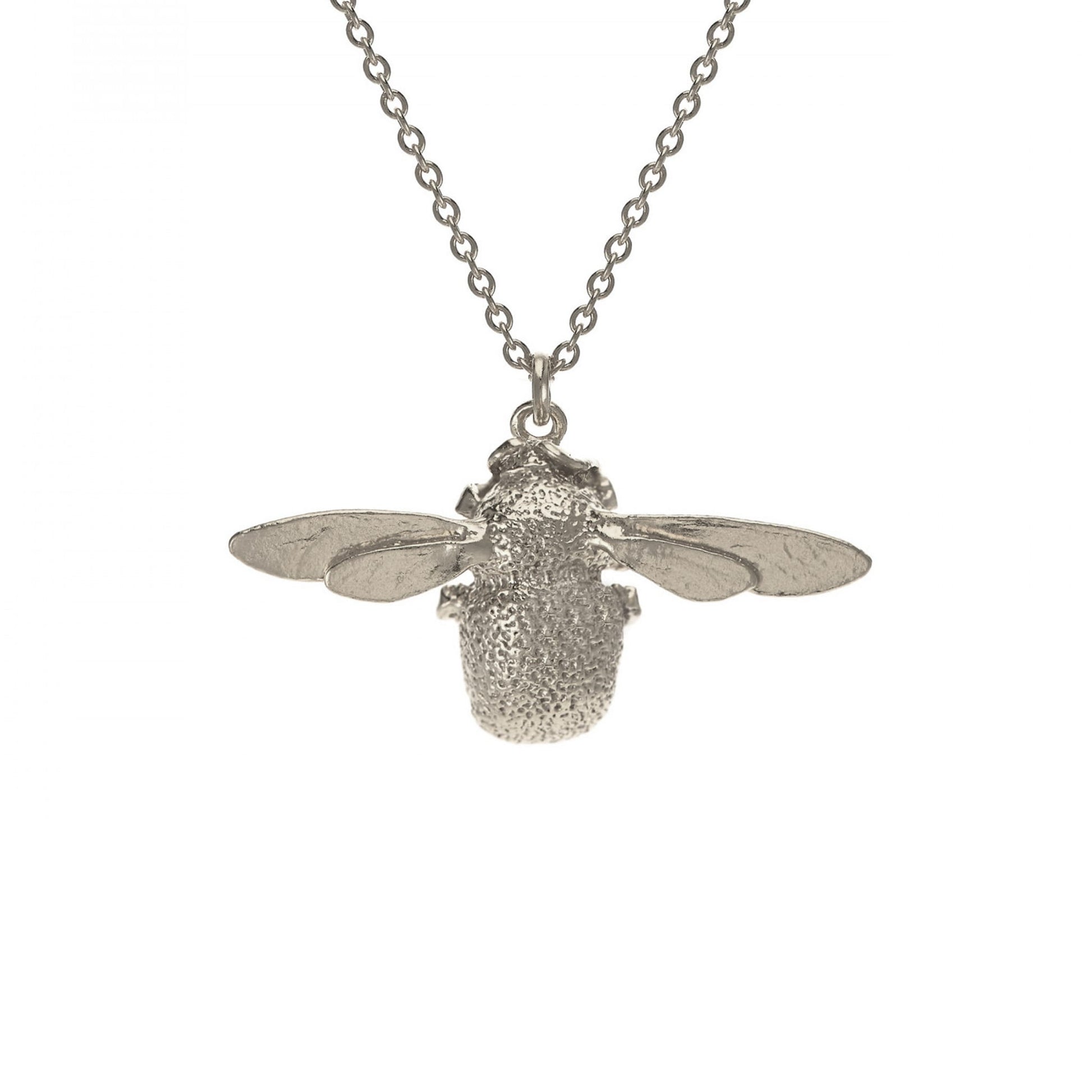 Alex Monroe Sterling Silver Bumblebee Necklace