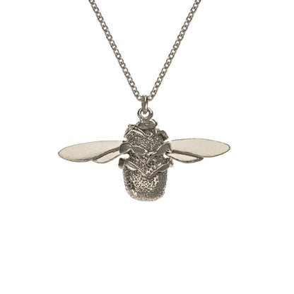 Alex Monroe Sterling Silver Bumblebee Necklace